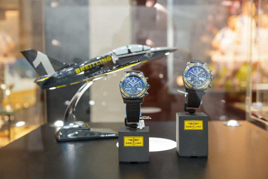 Breitling Jet Team Makes Appearance at Zadok Jewelers